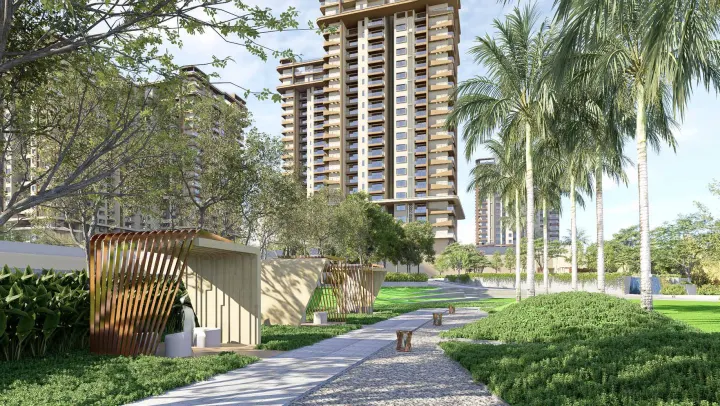 Arrival view at Sattva City Arrival view at Sattva City